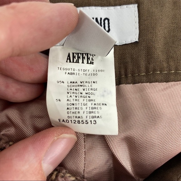 Moschino High-Waisted Pink Wool Skirt Size 6 - Picture 9 of 9